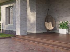 Ступень клинкерная Westerwalder Klinker Atrium Scotch 24x11.5